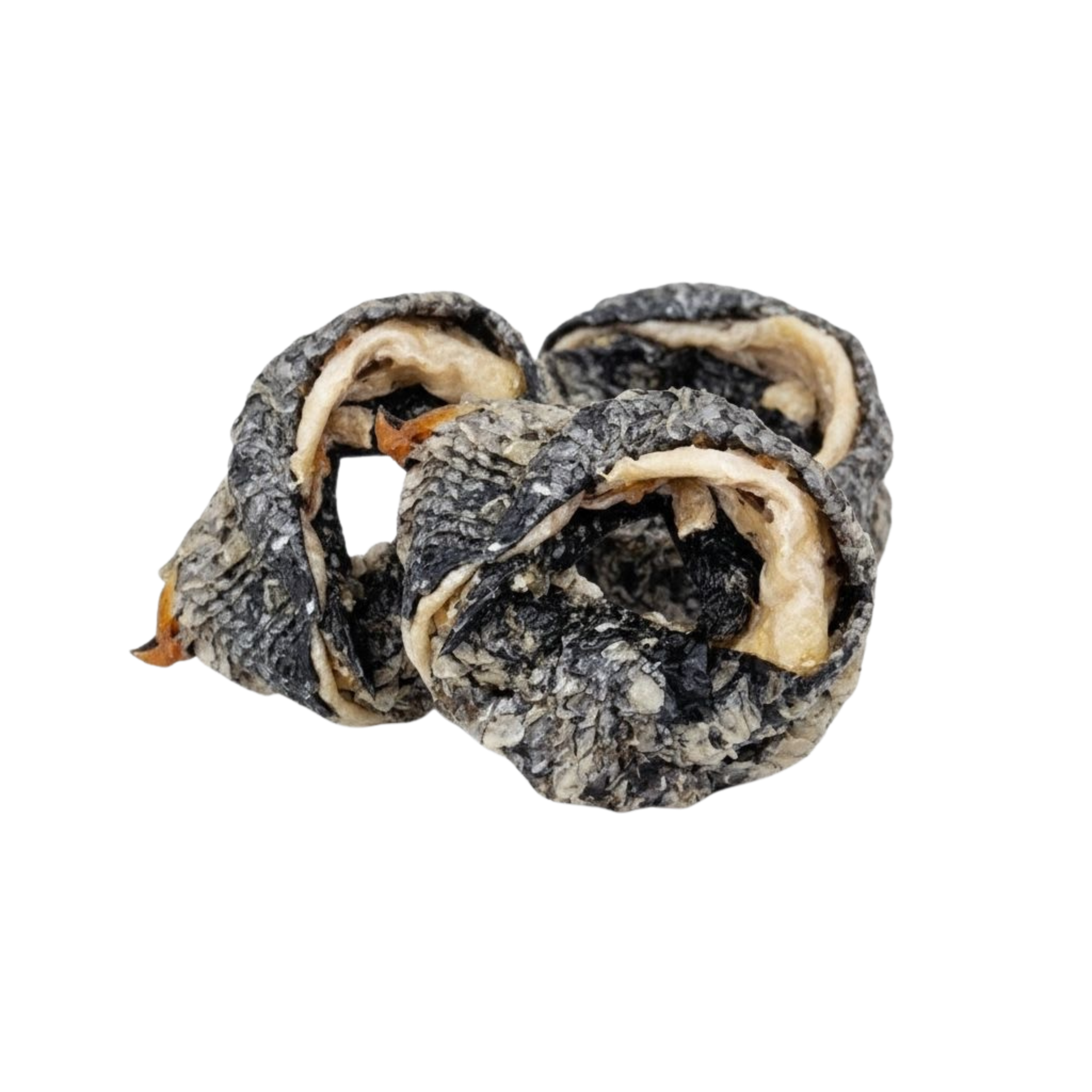 Lachshaut Ring gedreht