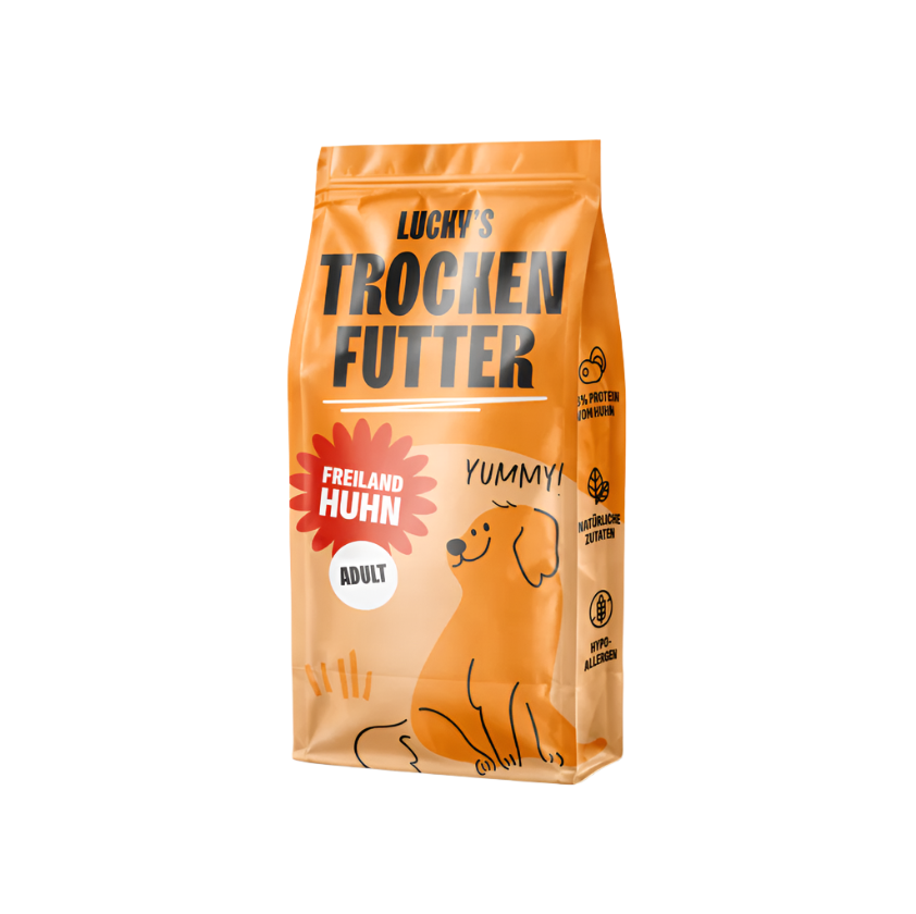 Freilandhuhn mit Ingwer, Granatapfel, Grünkohl, Artischocke & Heidelbeere