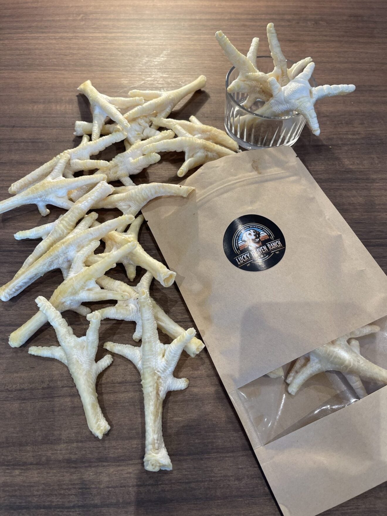 Hühner Füße Weiß