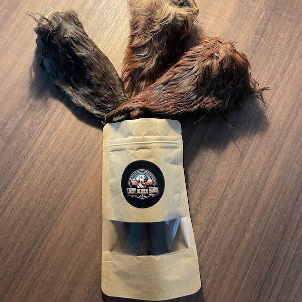 Pferde Ohren mit Fell