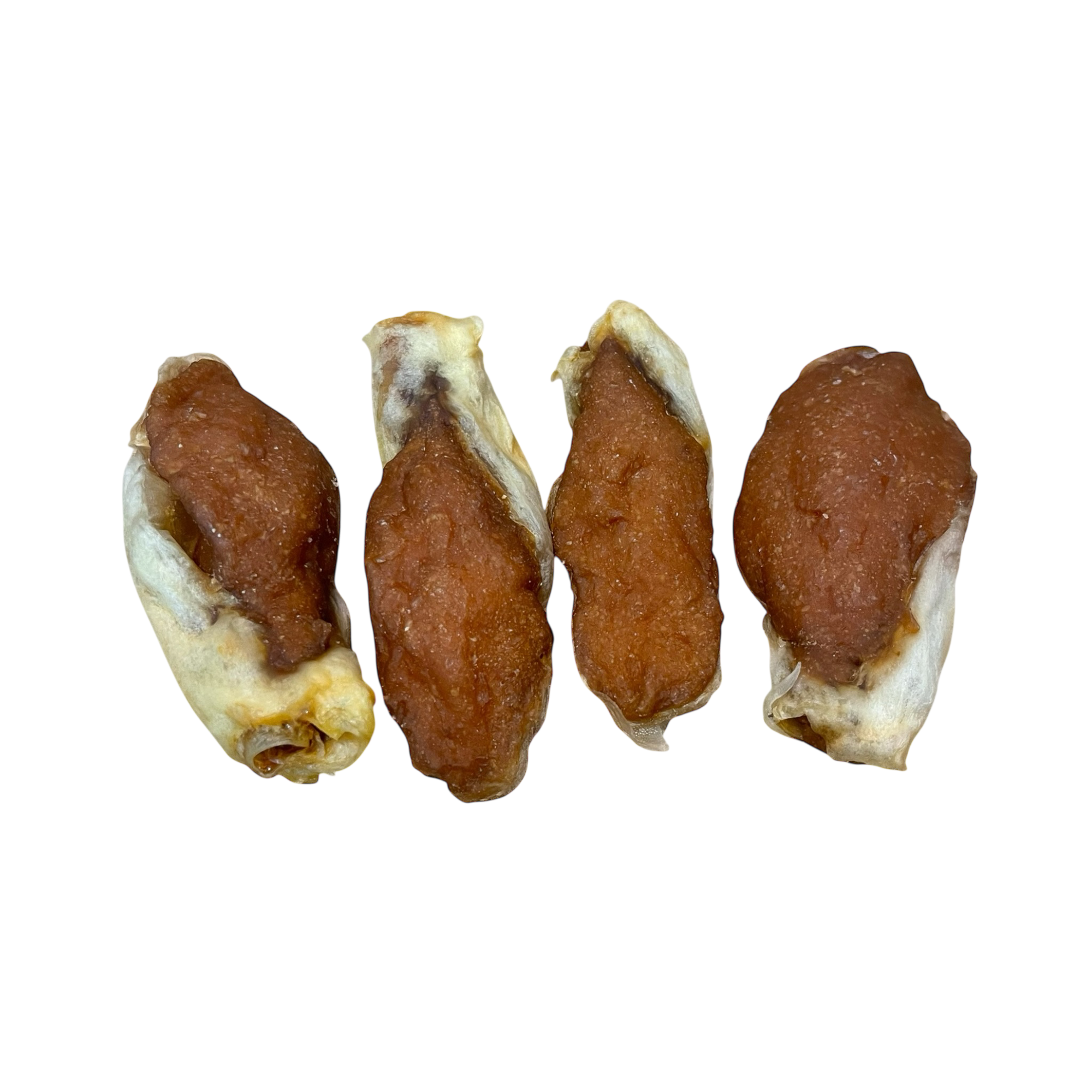 Kaninchen Ohren gefüllt mit Huhn