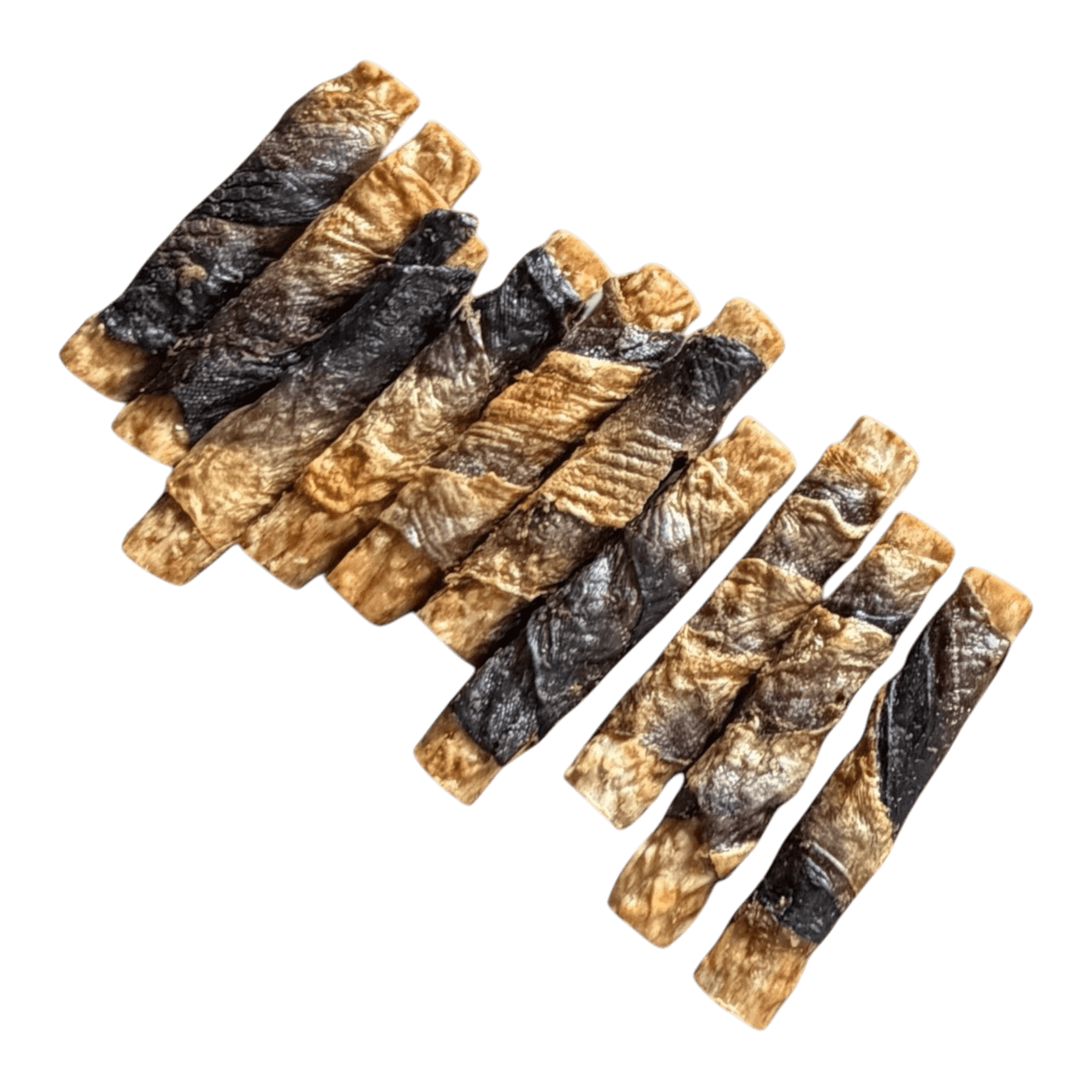 Kaurolle mit Lachshaut-Mantel