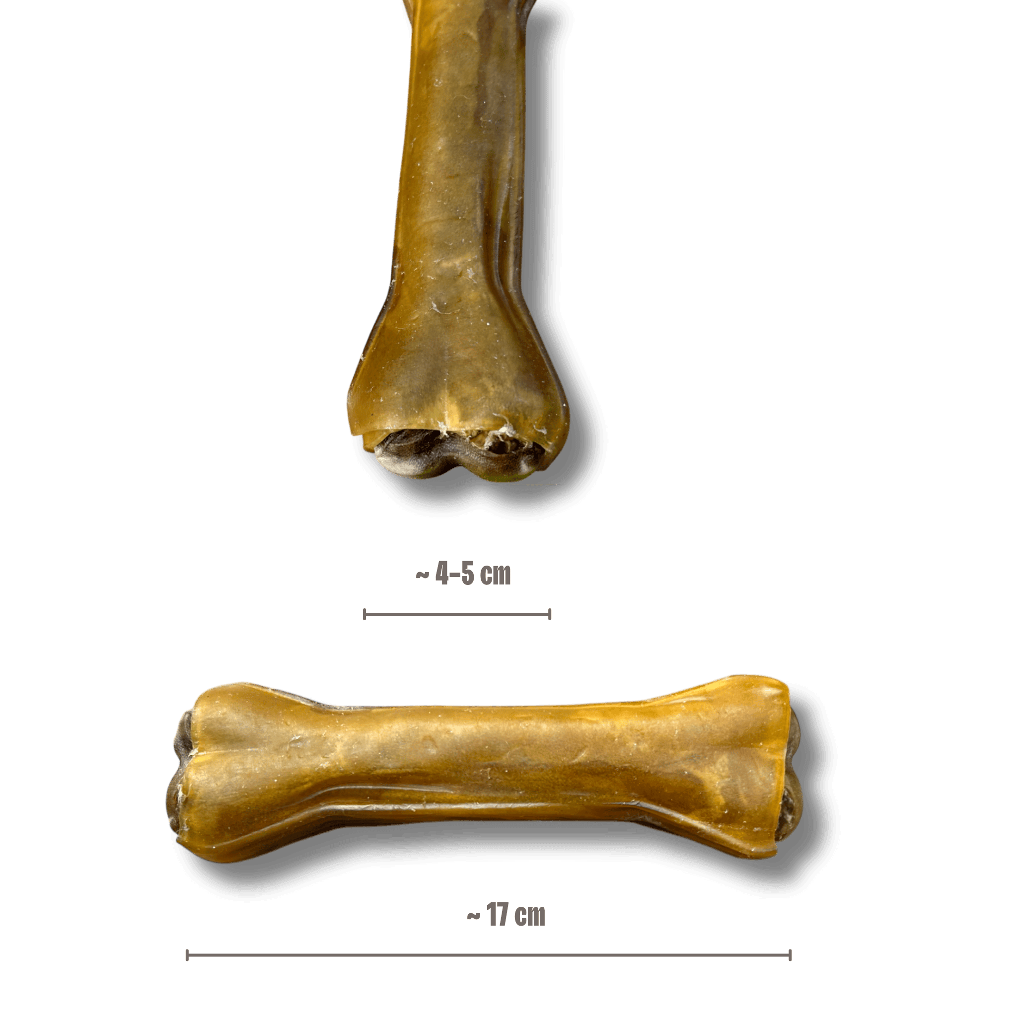Pferdehaut Kauknochen (17cm)