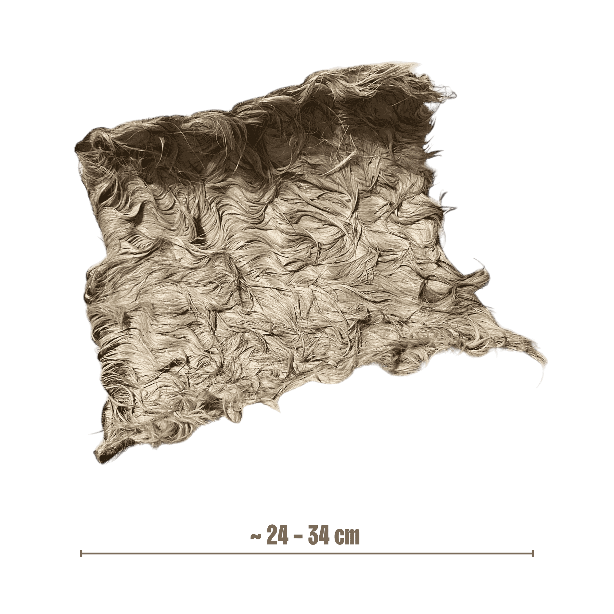 Pferde Haut Platten mit Fell