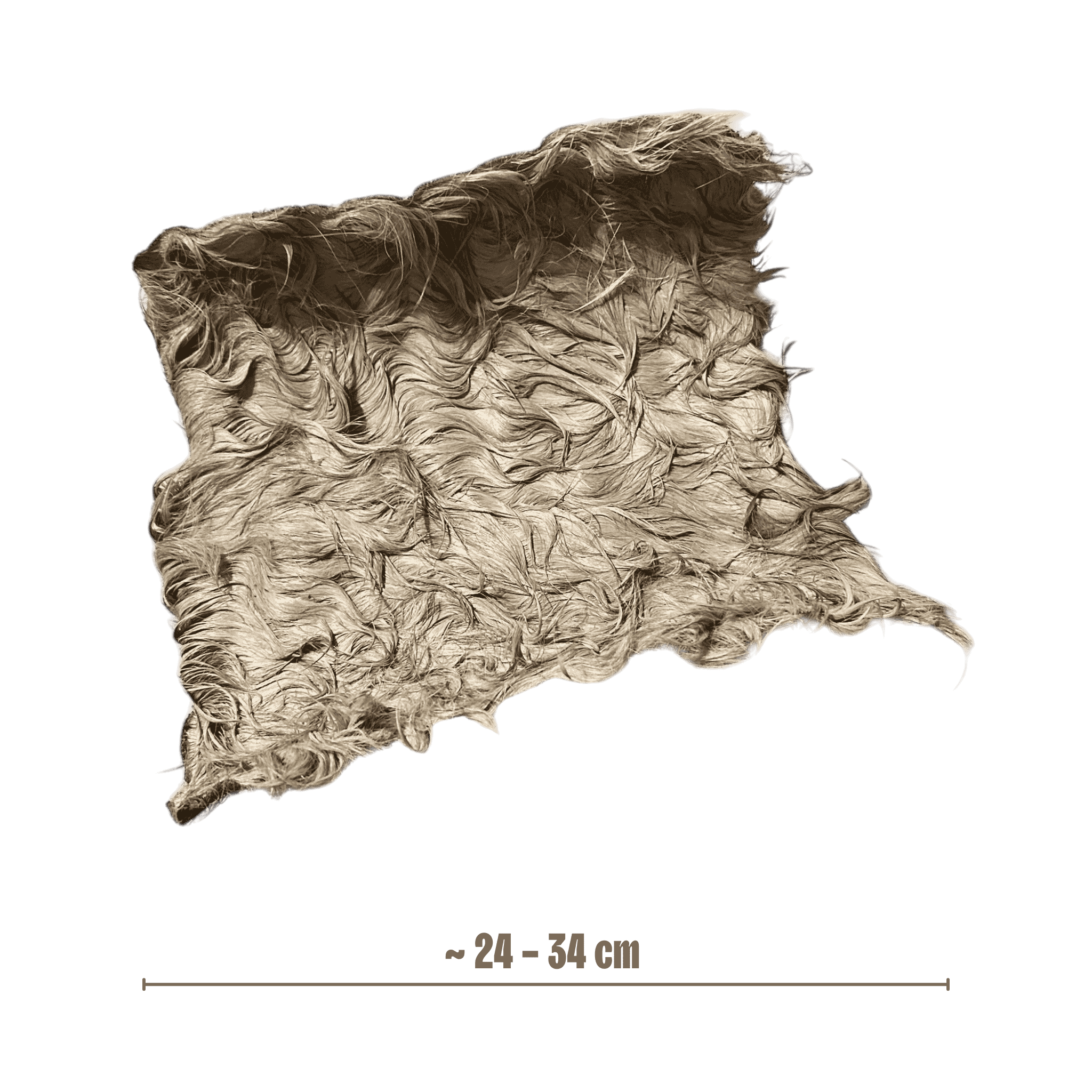 Pferde Haut Platten mit Fell