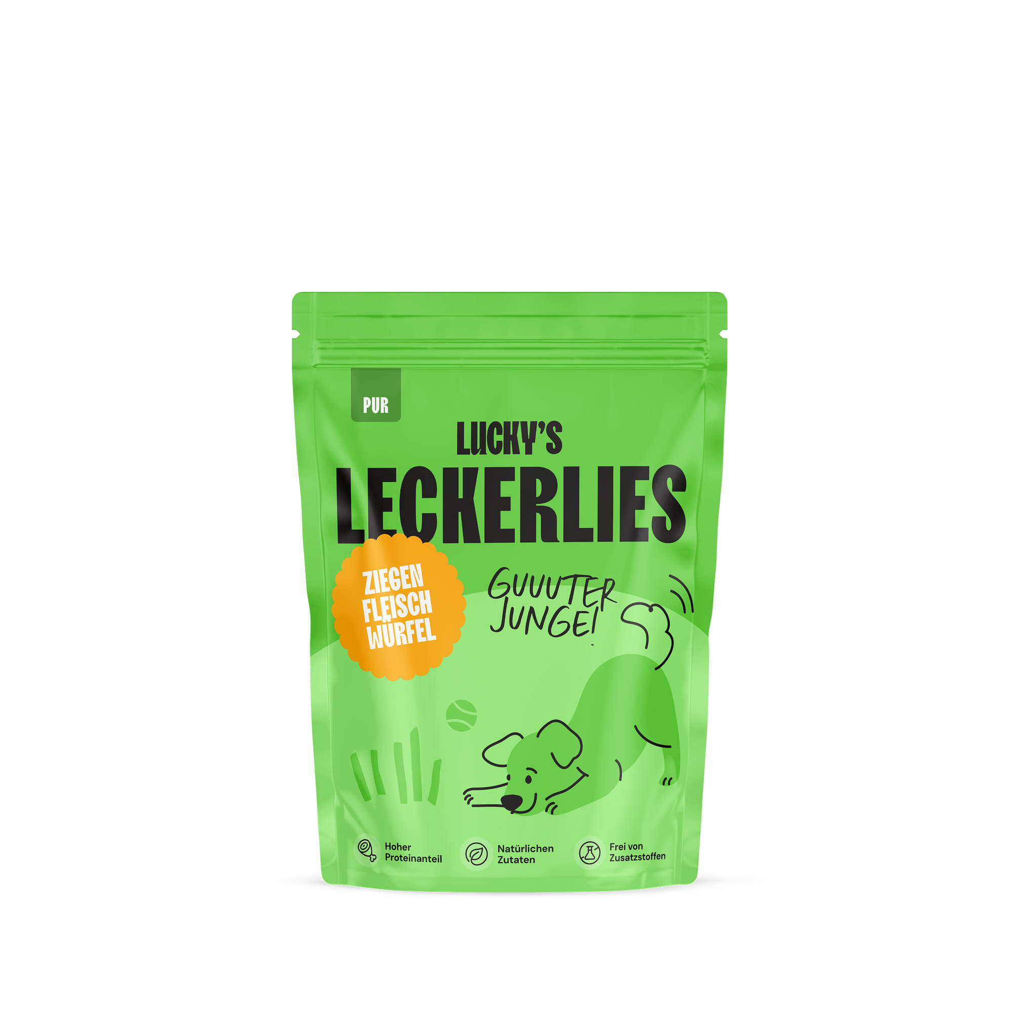 Ziegen Fleisch Würfel PUR