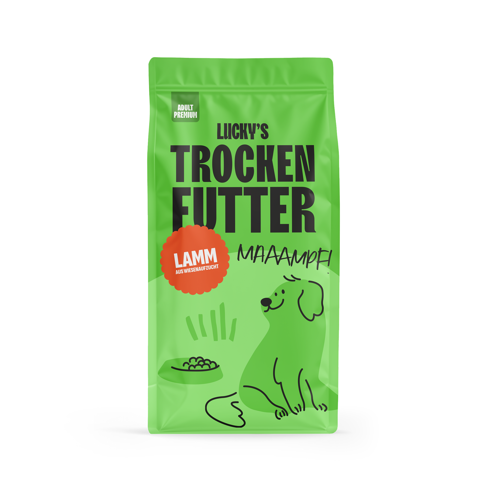 Lamm aus Wiesenaufzucht mit Minze, Granatapfel, Maulbeere, Brokkoli und Fenchel