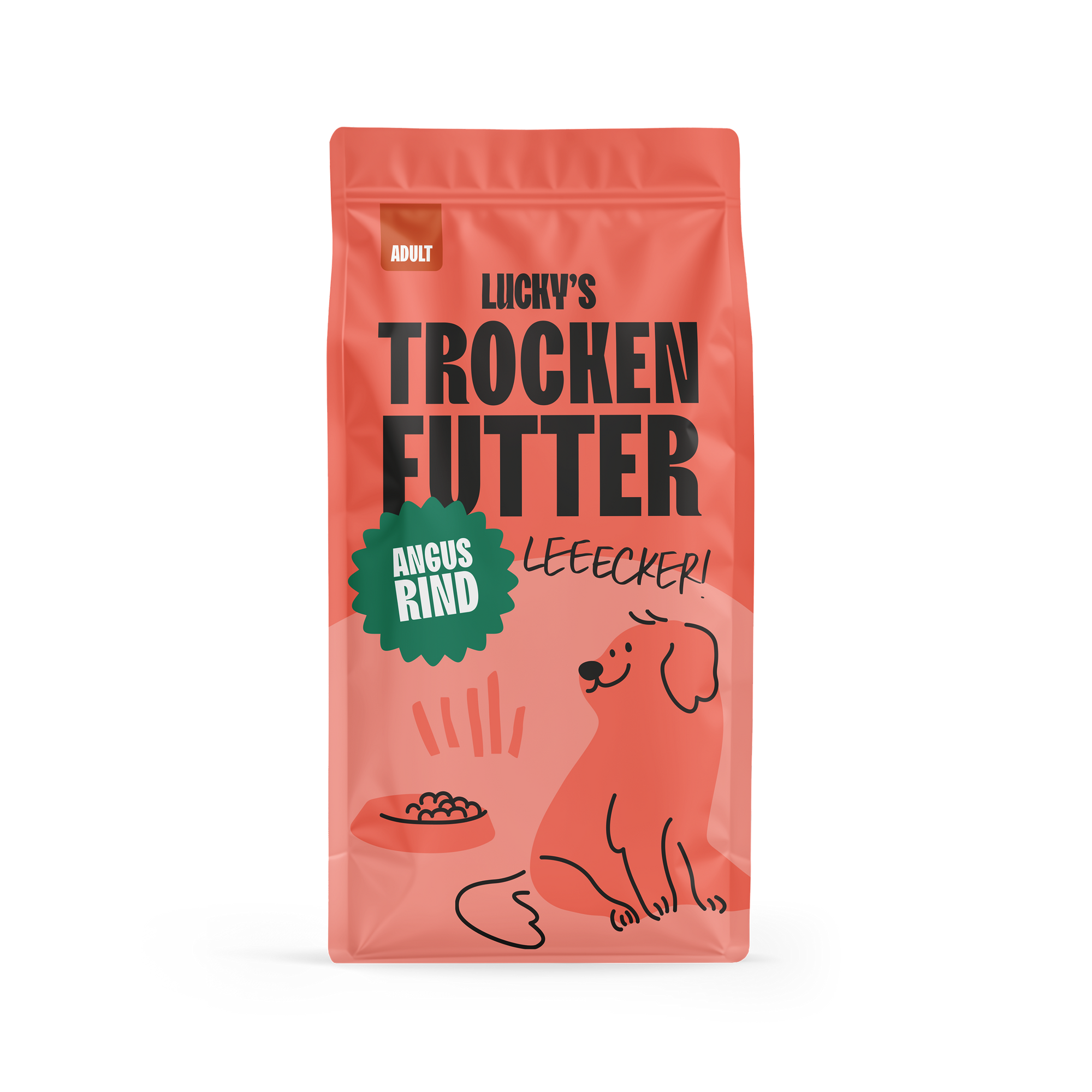 Angus Rind mit Süßkartoffel und Karotte