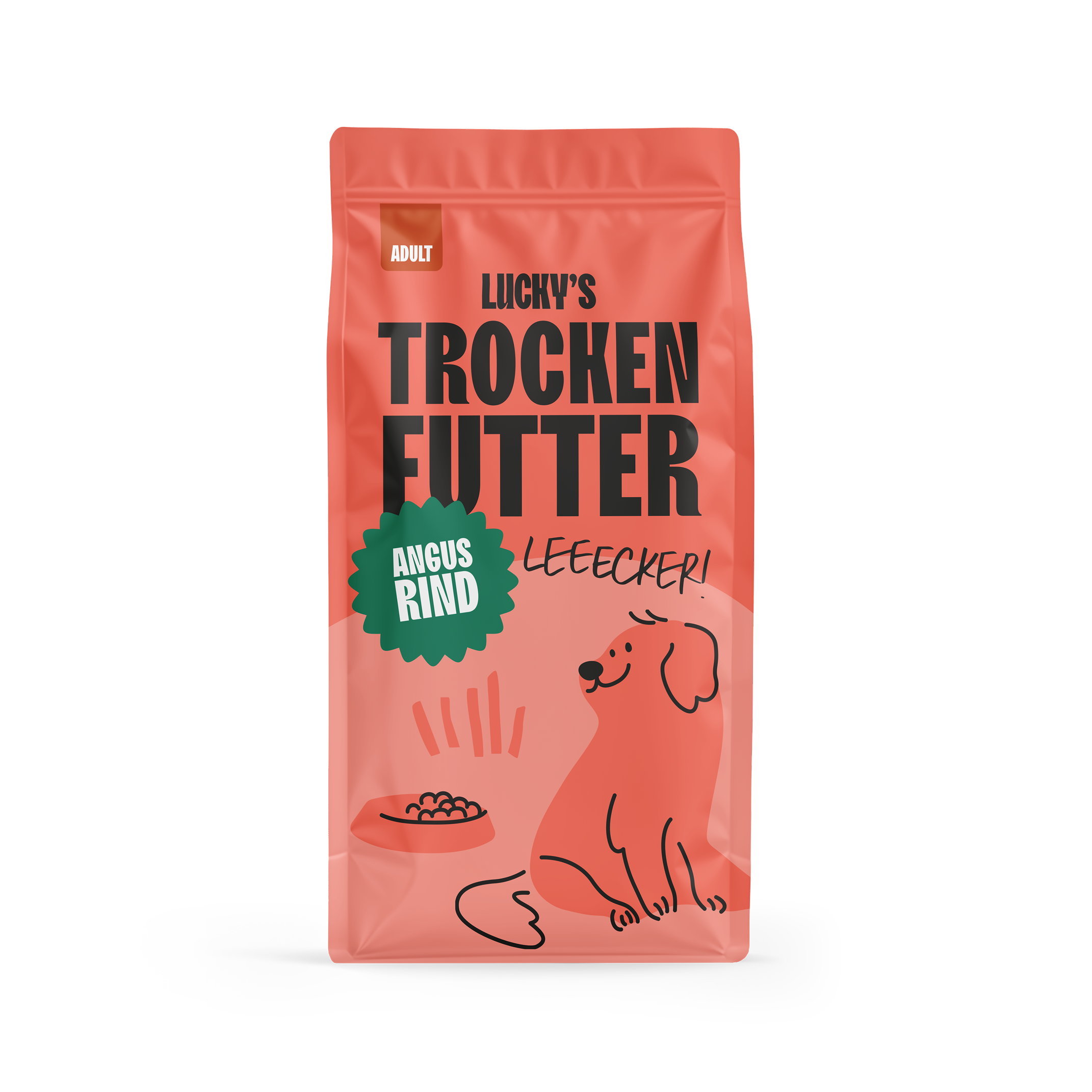 Angus Rind mit Süßkartoffel und Karotte