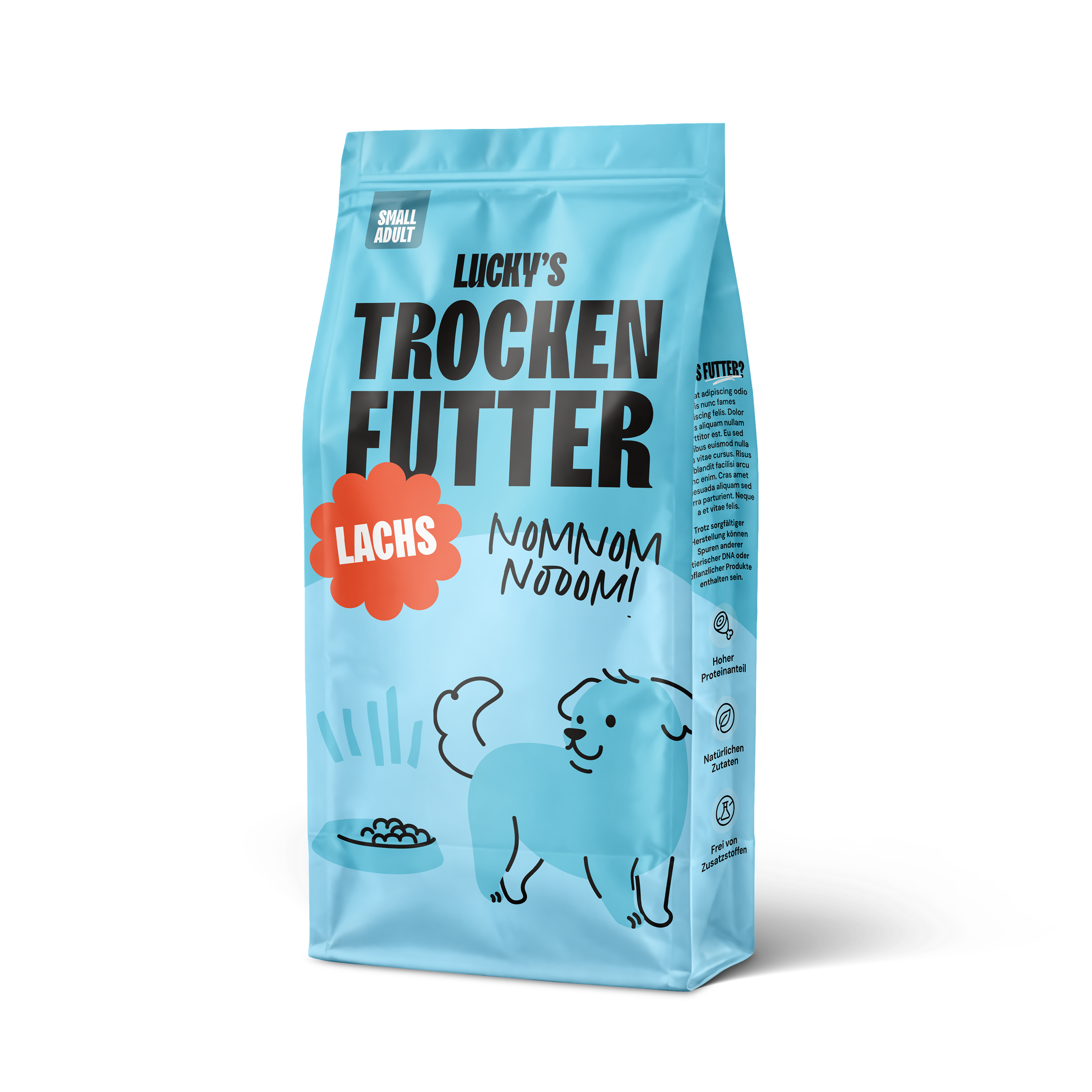Lachs mit Forelle und Süßkartoffel kleine Rasse